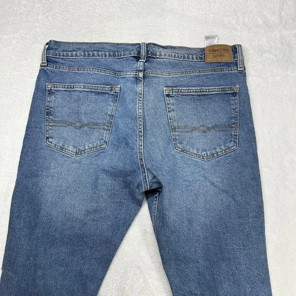 Denizen from Levi's 216 Slim Fit Jeans Men's Blue Denim Stretch Straight - 36X31